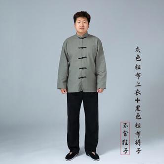 民国服装男农民演出服百姓衣服平民古装店小二农村棉麻粗布中国风装灰